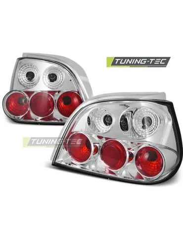 Bloc optique chromé pour RENAULT MEGANE 03.99-10.02 5 portes