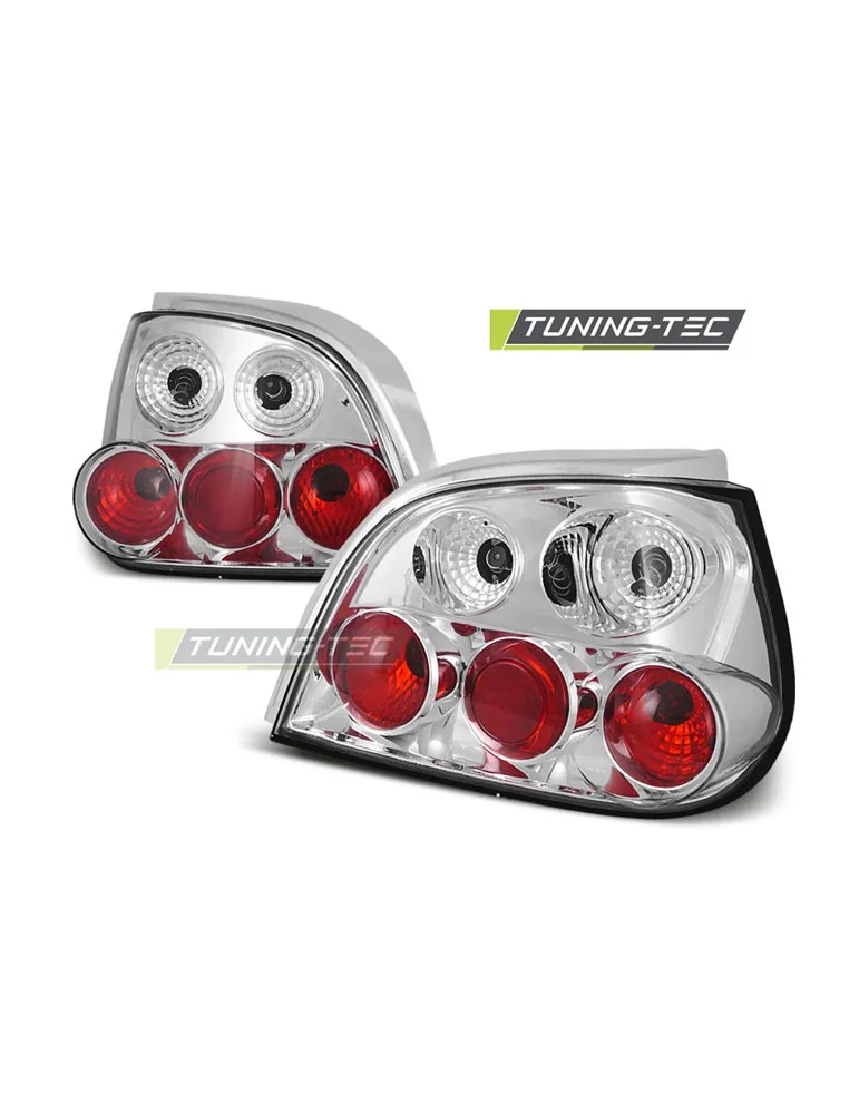 Bloc optique chromé pour RENAULT MEGANE 03.99-10.02 5 portes