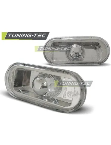 Répétiteurs latéraux à LED chromés pour VW GOLF 4 BORA 95- GOLF 3 95- IBIZA 95 -99 TOLEDO