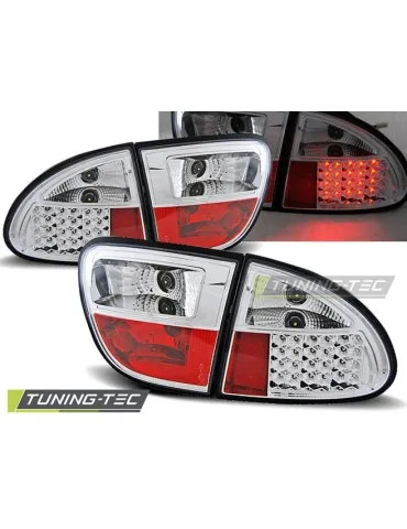 Feux arrière à LED chromés pour SEAT LEON 04.99-08.04