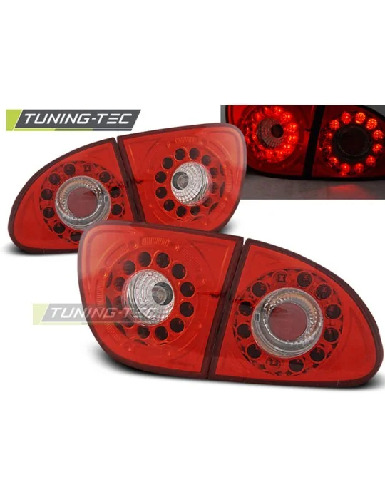 Feux arrière à LED rouges blancs pour Seat Leon (1999 - 2004)