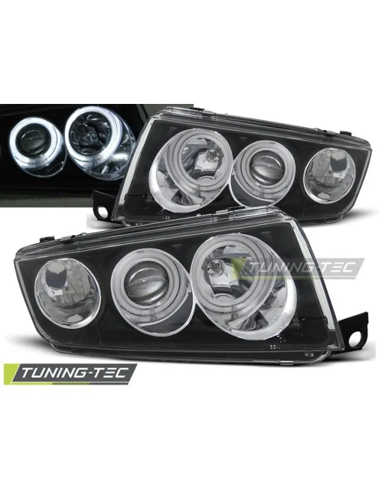 Phares noirs pour Skoda Fabia I (1999 - 2008)