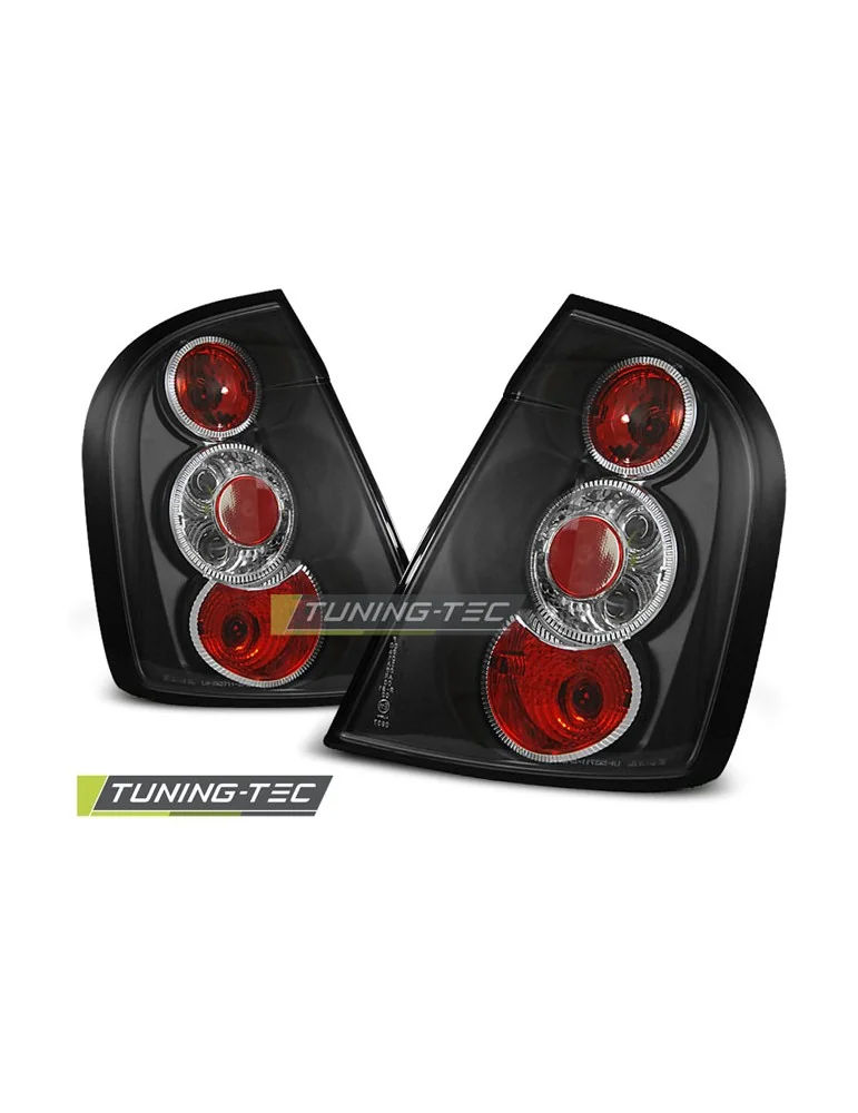 Feux arrière noirs pour SKODA FABIA I 12.99-06.04