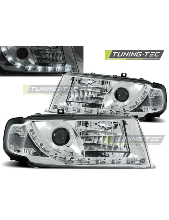 Phares à LED chromés pour Skoda Octavia I (2000 - 2010)