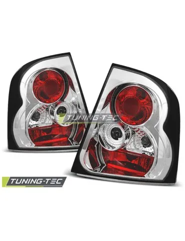 Feux arrière chromés pour SKODA OCTAVIA 03.97-07.00 Liftback