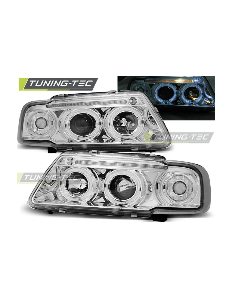 Phares chromés pour AUDI A3 8L 08.96-08.00
