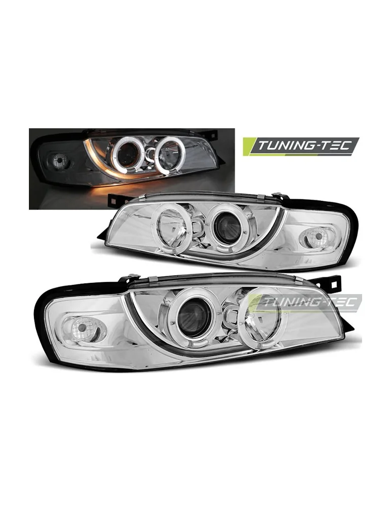 Phares chromés pour SUBARU IMPREZA 05.93-10.00