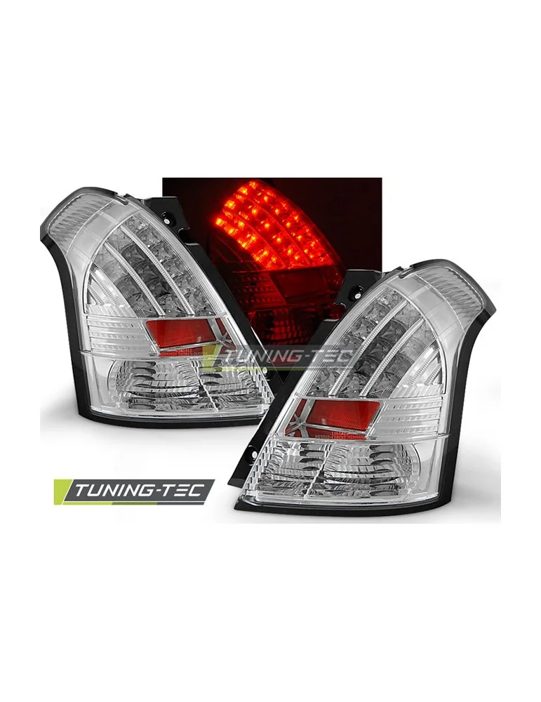 Feux arrière à LED chromés