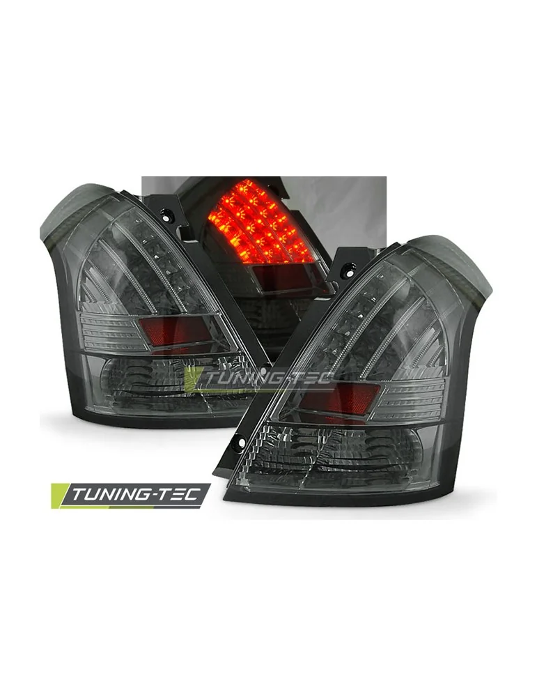 Feux arrière à LED fumés