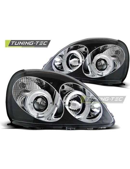 Phares noirs pour Toyota Yaris (1999 - 2003)