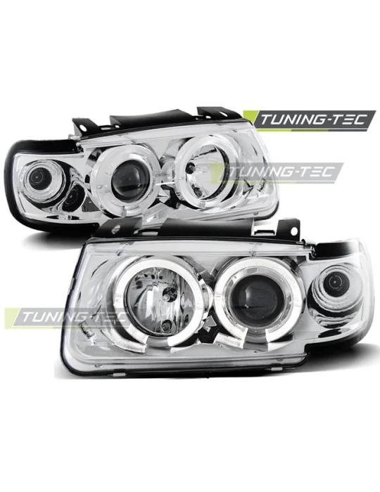 Phares chromés pour VW Polo 6N berline à hayon (1994 - 1999)