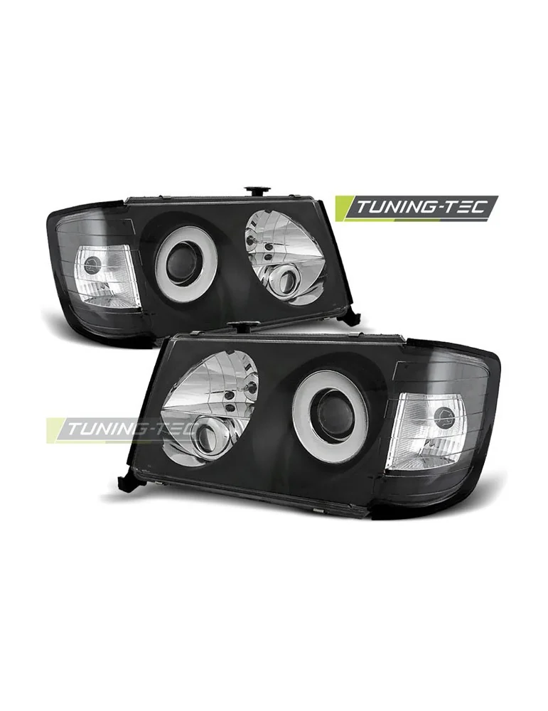 Phares noirs pour MERCEDES W124 E-KLASA 05.93-06.95