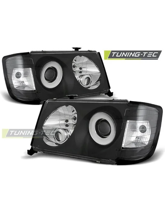 Phares noirs pour Mercedes W124 Classe E (1993 - 1995)