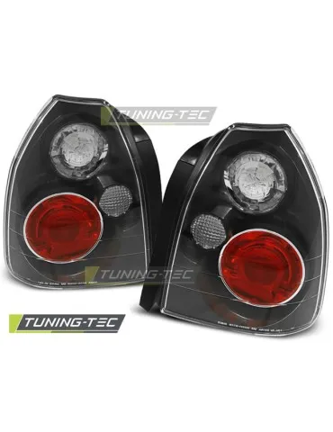 Bloc optique noir pour HONDA CIVIC 09.95-02.01 3 portes