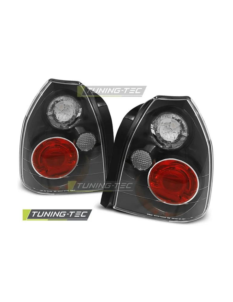 Bloc optique noir pour HONDA CIVIC 09.95-02.01 3 portes