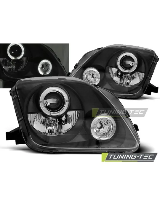 Phares noirs pour Honda Prelude (1997 - 2001)