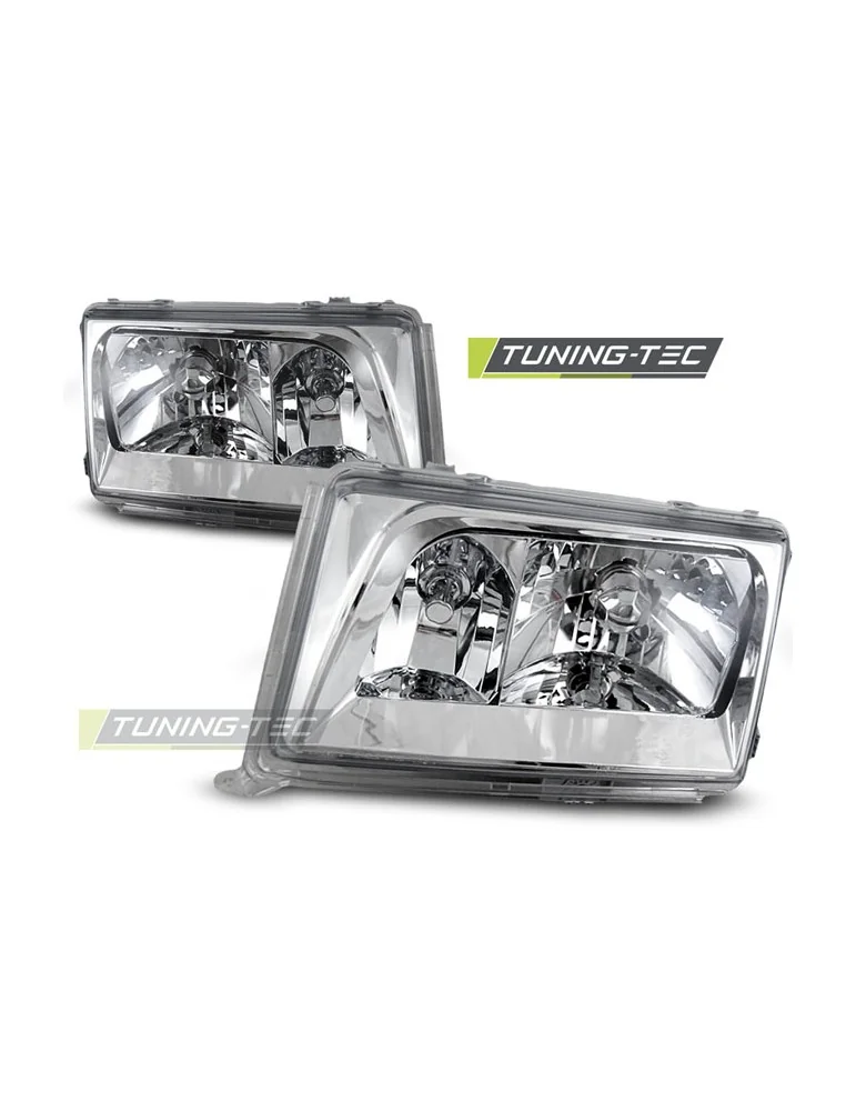 Phares chromés pour MERCEDES W124 01.85-04.93