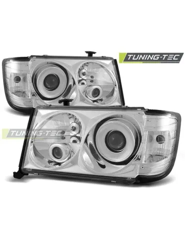 Phares chromés pour MERCEDES W124 E-KLASA 05.93 06.95
