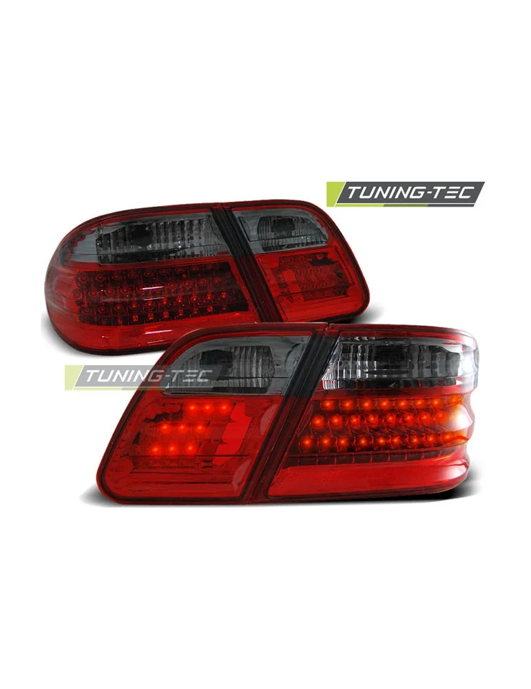 Feux arrière à LED fumés rouges pour MERCEDES W210 E-KLASA 95-03.02