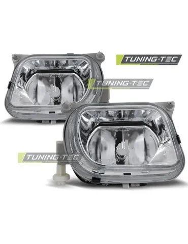 Antibrouillards chromés pour MERCEDES W210 E-KLASA 95-05.99
