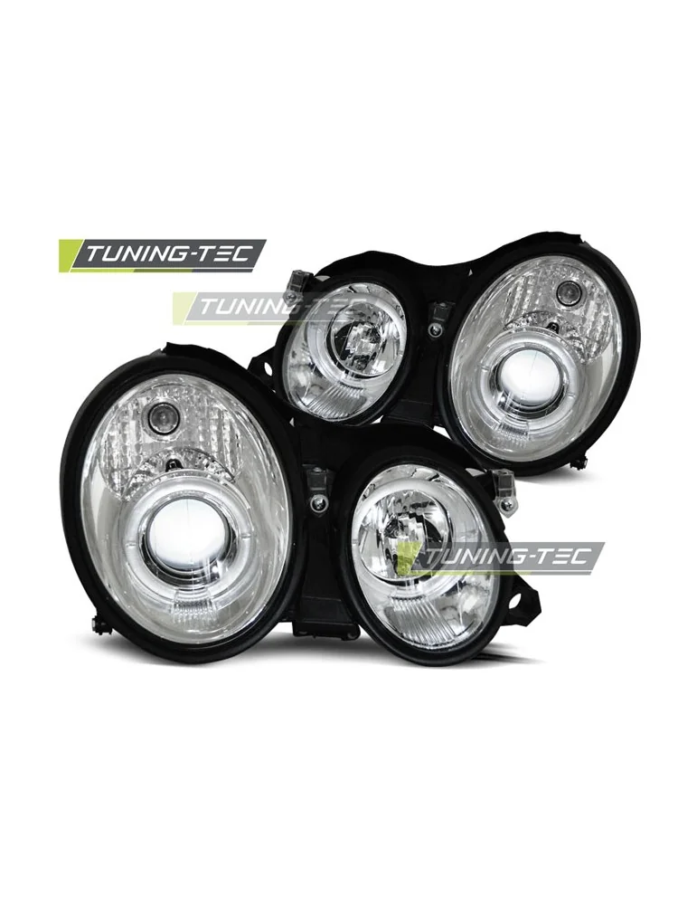 Phares chromés pour MERCEDES W208 CLK 03.97-04.02