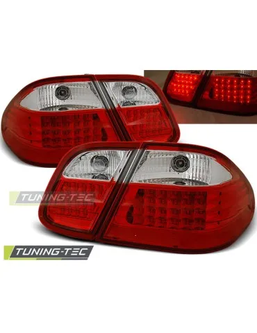 Feux arrière à LED rouges blancs pour MERCEDES W208 CLK 03.97-04.02
