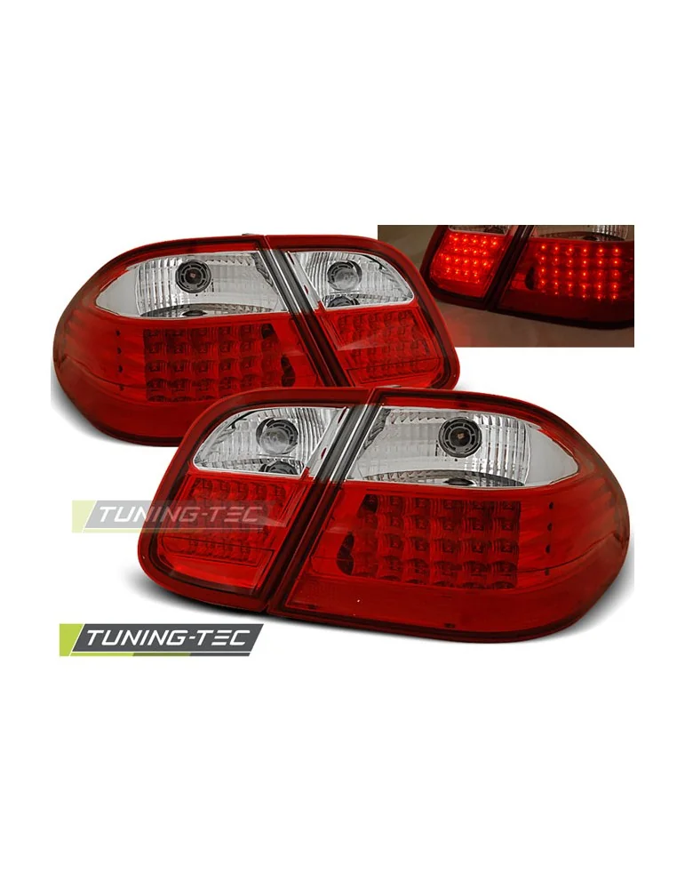 Feux arrière à LED rouges blancs pour MERCEDES W208 CLK 03.97-04.02