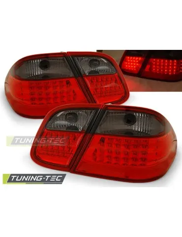 Feux arrière à LED fumés rouges pour MERCEDES W208 CLK 03.97-04.02