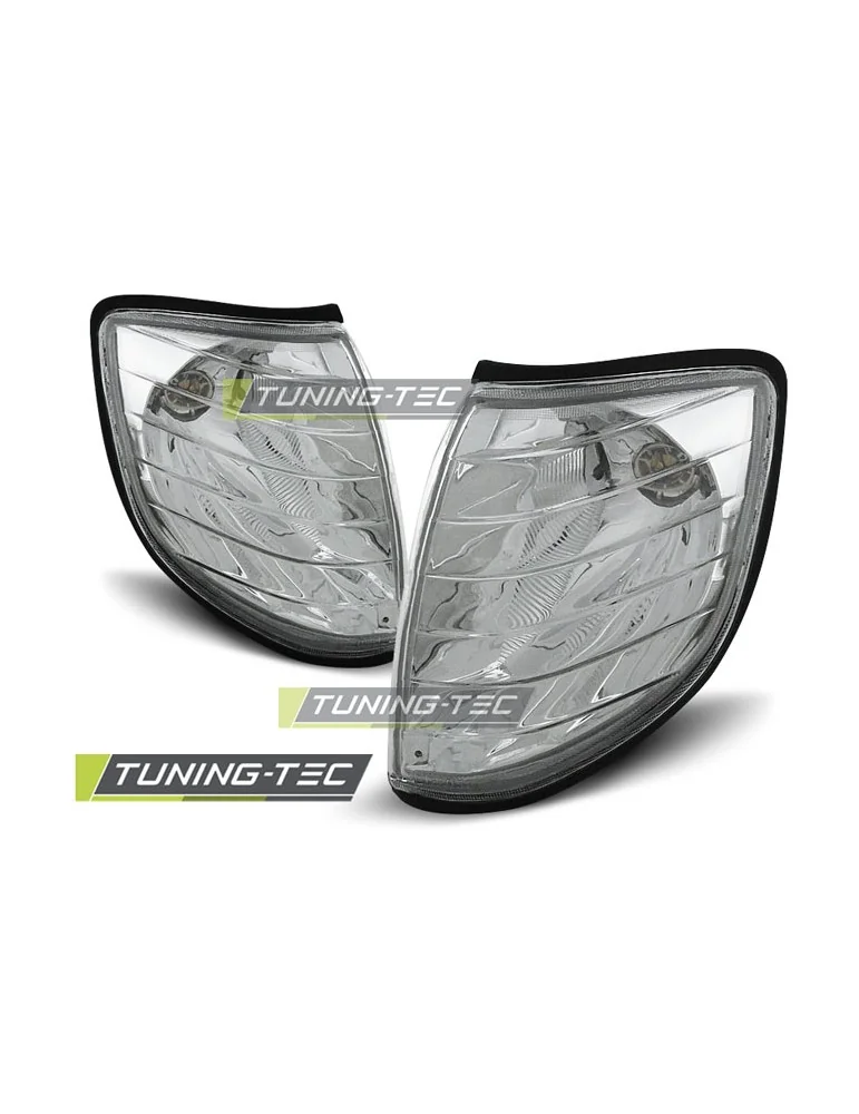 Clignotants avant chromés pour MERCEDES W140 S-KLASA 03.91-10.98