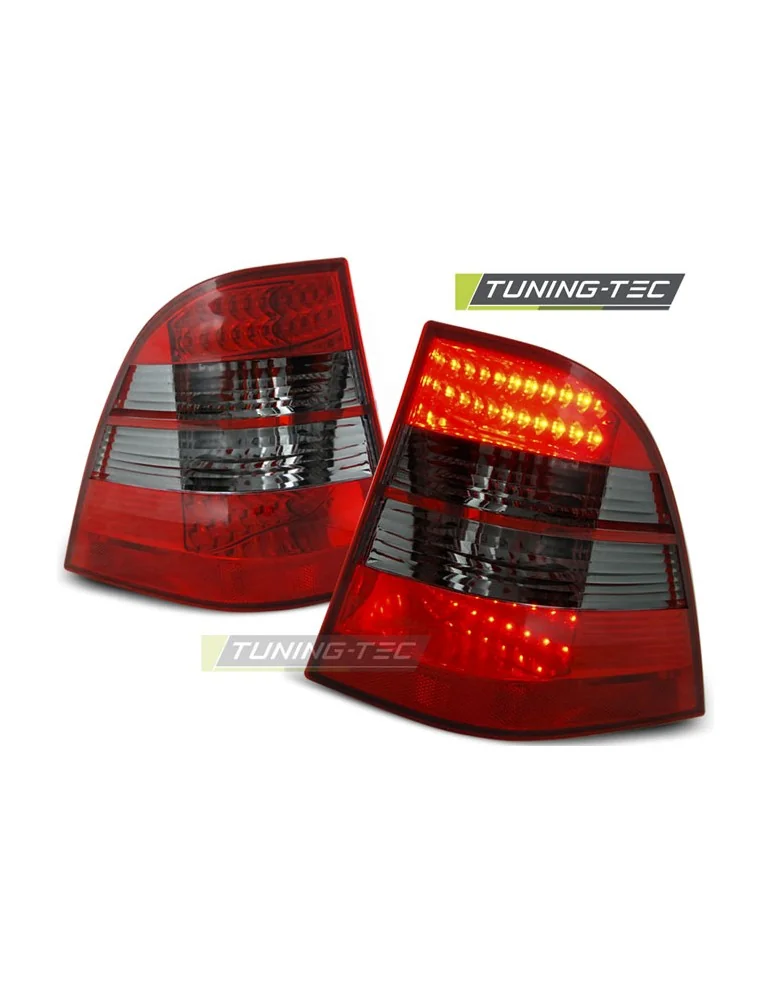 Feux arrière à LED fumés rouges pour MERCEDES W163 ML M-KLASA 03.98-05