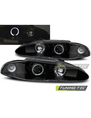 Phares noirs pour MITSUBISHI ECLIPSE 06.95-96
