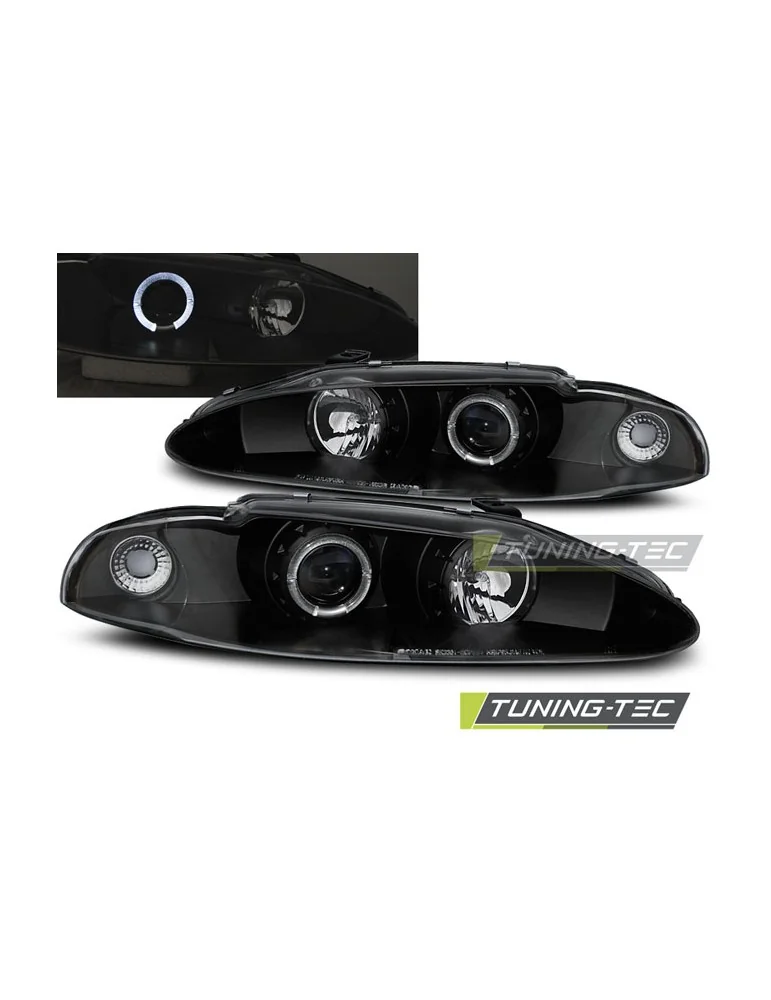 Phares noirs pour MITSUBISHI ECLIPSE 06.95-96