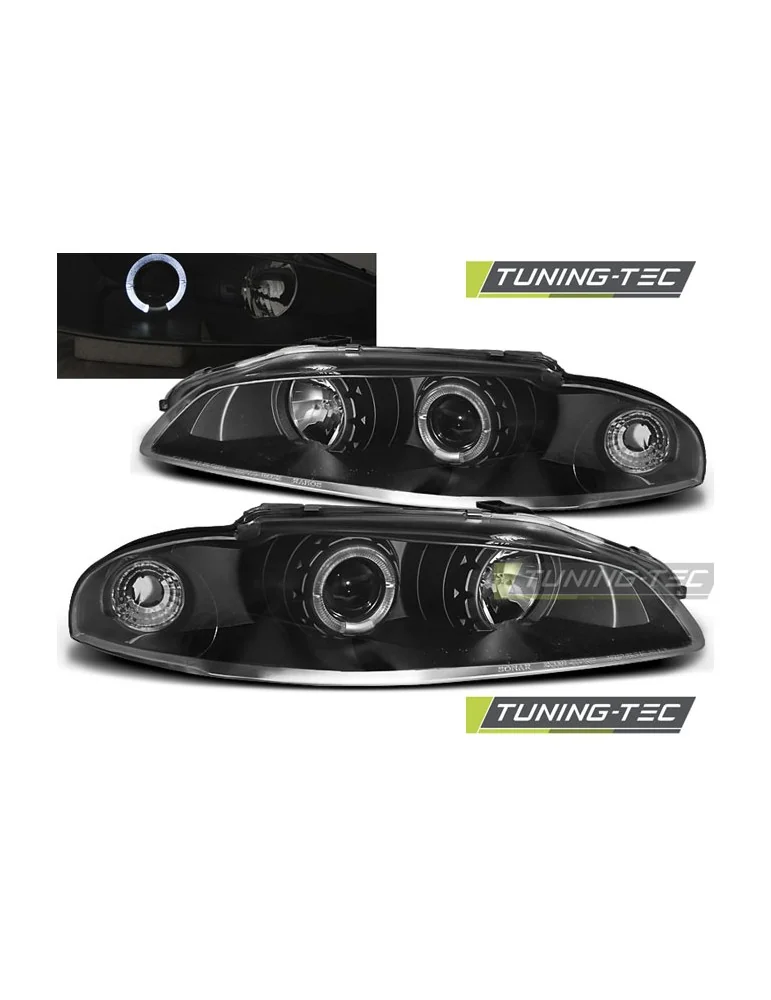 Phares noirs pour MITSUBISHI ECLIPSE 97-12.98