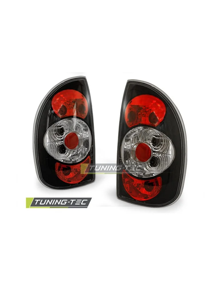 Bloc optique noir pour OPEL CORSA B 02.93-10.00 5 portes
