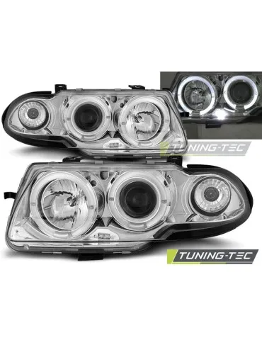 Phares chromés pour OPEL ASTRA F 09.91-08.94