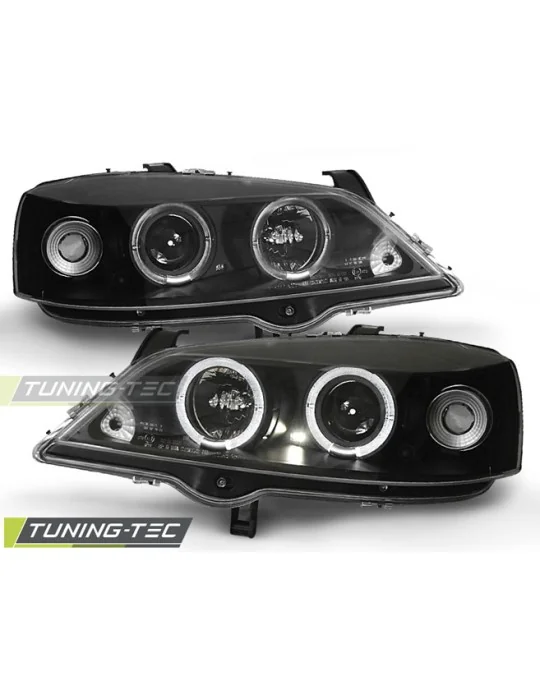 Phares noirs pour Opel Astra G (1997 - 2004)