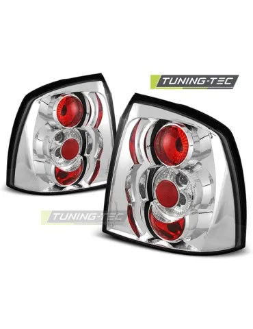 Bloc optique chromé pour OPEL ASTRA G 09.97-02.04 3 portes/5 portes