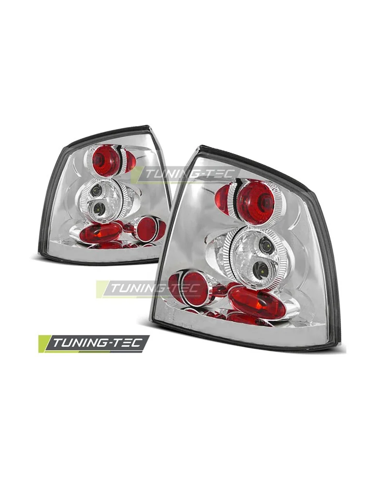 Bloc optique chromé pour OPEL ASTRA G 09.97-02.04 3 portes/5 portes