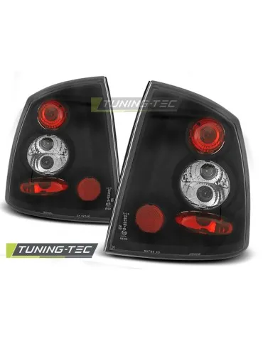 Bloc optique noir pour OPEL ASTRA G 09.97-02.04 2 portes/4 portes