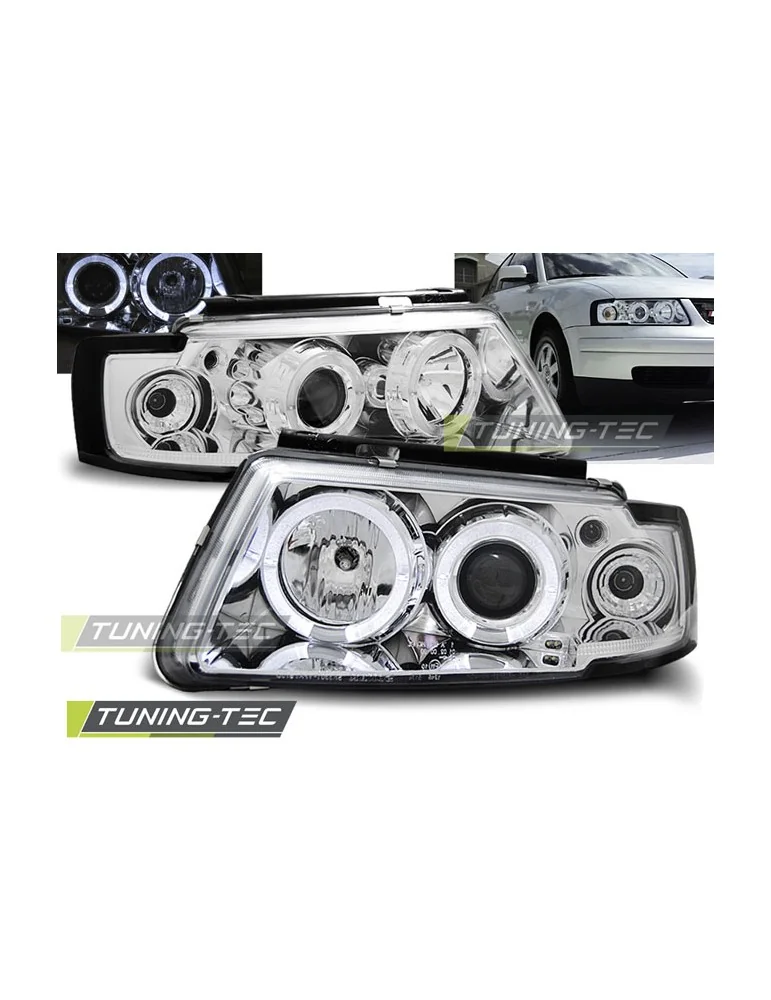 Phares chromés pour VW PASSAT B5 3B 11.96-08.00