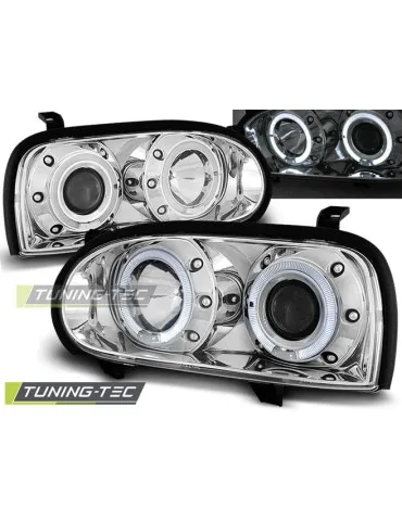 Phares chromés pour VW GOLF 3 09.91-08.97