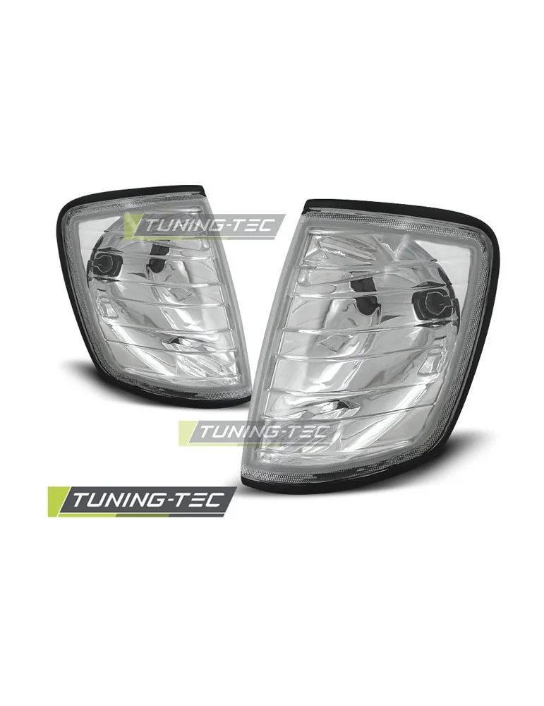 Clignotants avant chromés pour MERCEDES W124 E-KLASA 01.85-06.95