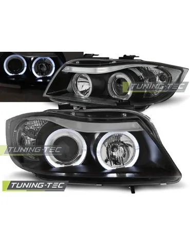 Phares noirs pour BMW E90/E91 03.05-08.08