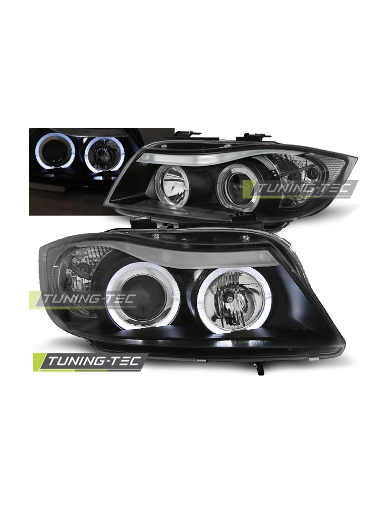 Phares noirs pour BMW E90/E91 03.05-08.08
