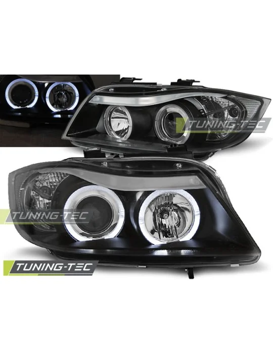 Phares noirs pour BMW E90/E91 (2005 - 2008)