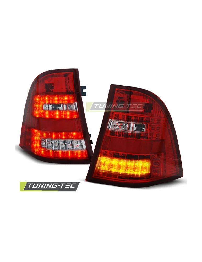 Feux arrière à LED rouges blancs pour MERCEDES W163 ML M-KLASA 03.98- 05