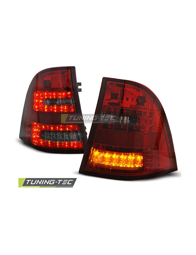 Feux arrière à LED fumés rouges pour MERCEDES W163 ML M-KLASA 03.98-05