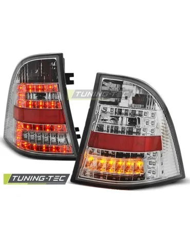 Feux arrière à LED chromés pour MERCEDES W163 ML M-KLASA 03.98-05