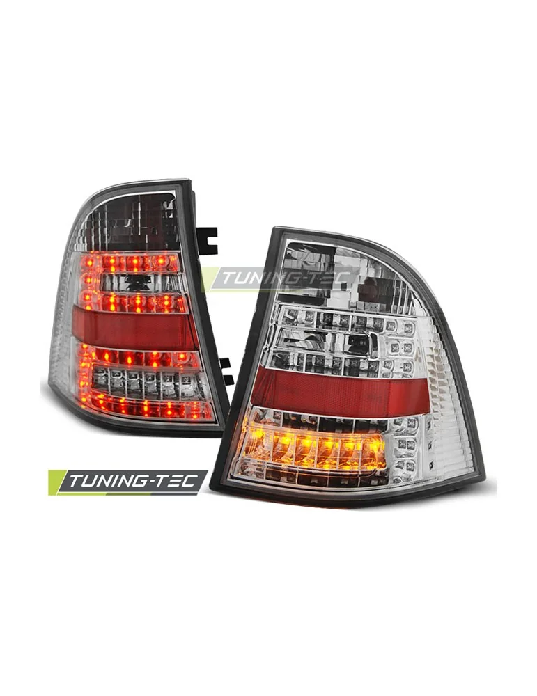 Feux arrière à LED chromés pour MERCEDES W163 ML M-KLASA 03.98-05