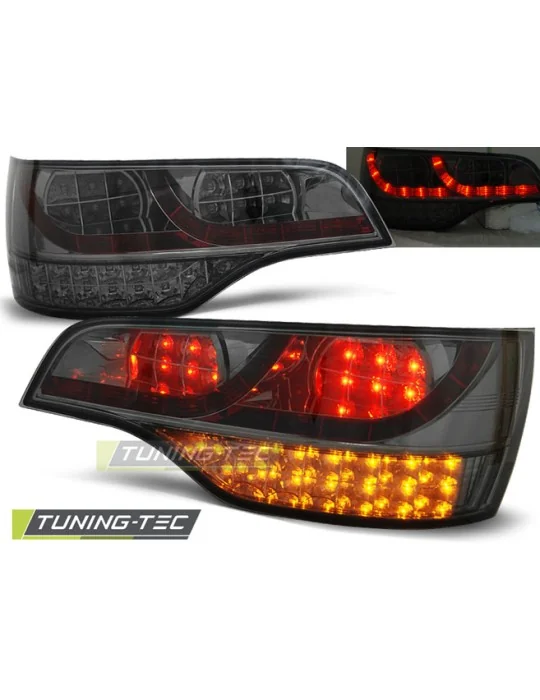 Feux arrière à LED fumés pour Audi Q7 (2006 - 2009)